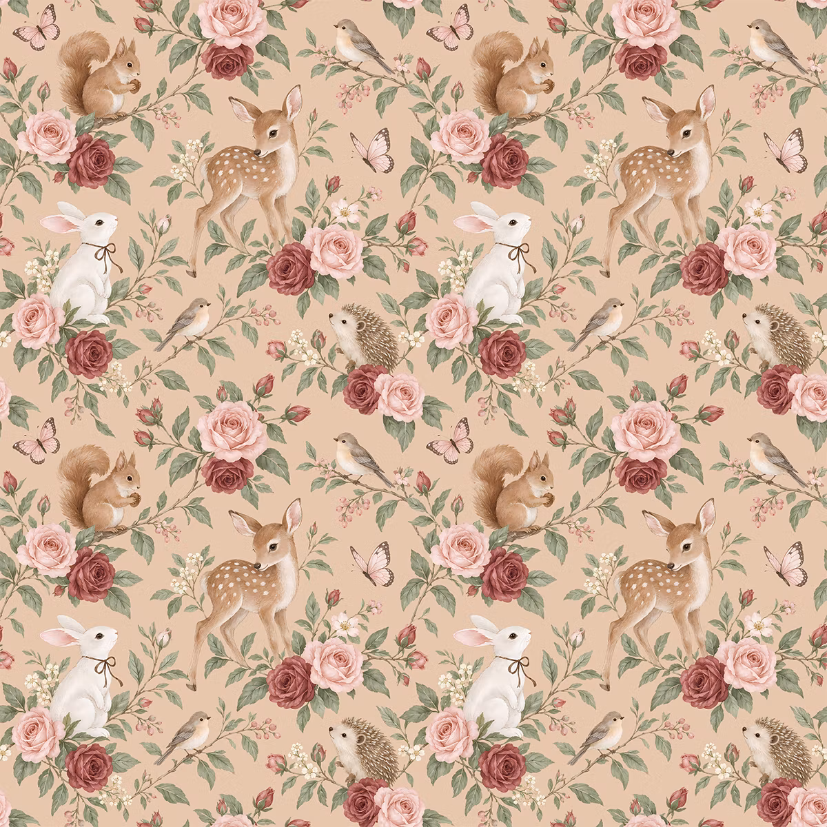 Woodland dream beige jersey
