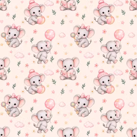 Baby Elephant pink jersey