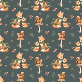 Cozy foxes jersey