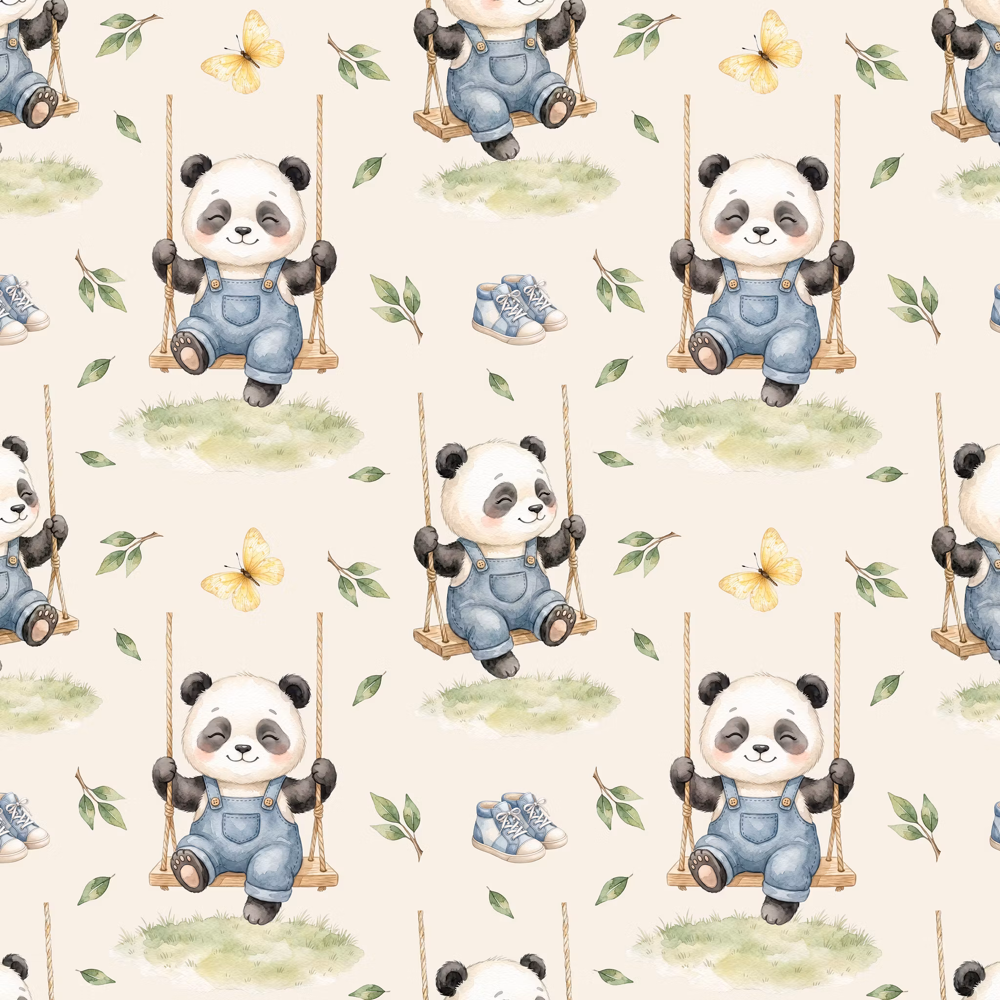 Panda på disse jersey