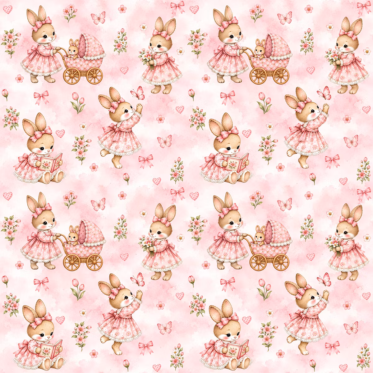 Pretty Pink Bunny jersey