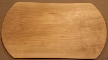 Naturligt serveringsfat av björk 37x21 cm