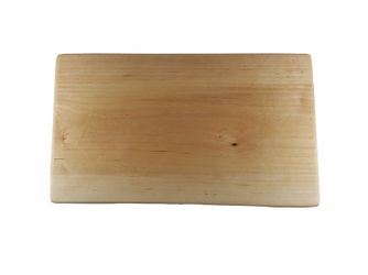Björkskärbräda med naturliga kanter 35x20 cm