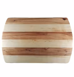 Randig skärbräda björk/asp 41x26 cm
