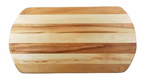 Randig skärbräda björk/asp 41x21cm