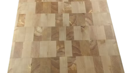 Skärbräda ändträ björk 38x24cm