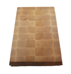 Skärbräda ändträ björk 34x25x4,5cm