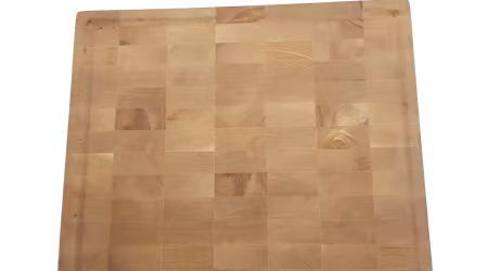 Skärbräda ändträ björk 32x28cm