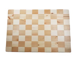 Rutig skärbräda björk/asp 49x33cm