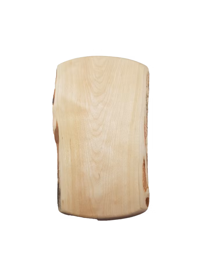 Smörgåstallrik av björk