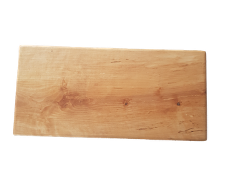 Stor björkskärbräda med infrästa handtag 55x26 cm