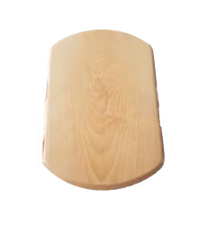 Naturligt serveringsfat i björk 35x21 cm