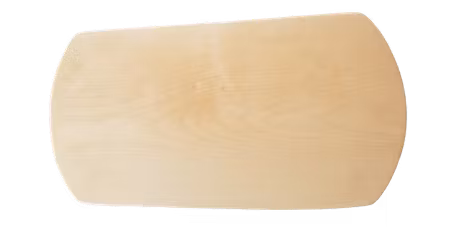 Naturligt serveringsfat i björk 35x18 cm