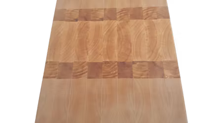 Klassisk ändträskärbräda av björk 36x25cm