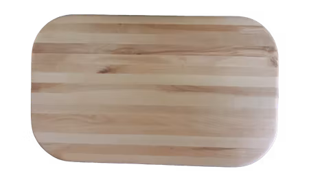 Fin stavlimmad skärbräda av björk 50x30 cm