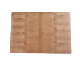 Klassisk ändträskärbräda av björk 38x26cm