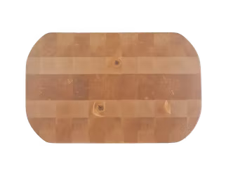 Ändträskärbräda med rundade hörn 49x29cm