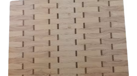 Smidig skärbräda av ändträ från furu och ek ca 34x24cm