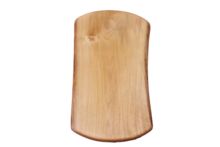 Naturligt serveringsfat i björk 29x15 cm