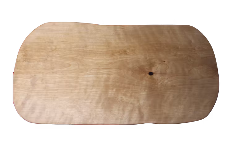 Stort serveringsfat/tunn skärbräda björk 49x25 cm