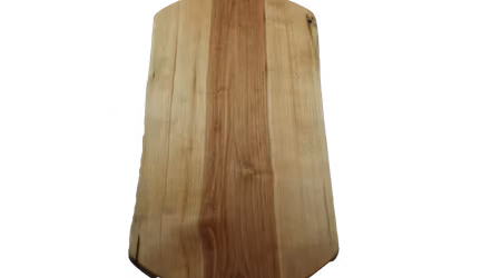 Naturligt serveringsfat i björk 32x17 cm