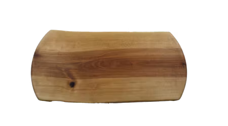 Rustikt serveringsfat i björk ca 33x16 cm