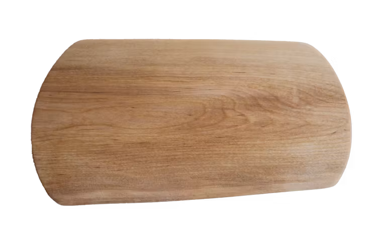 Naturligt serveringsfat i björk 34x18 cm