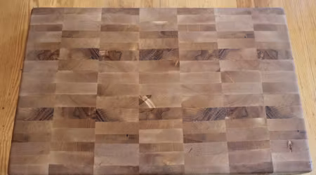 Stor ändträskärbräda av björk 49x31cm inklusive lasergravyr