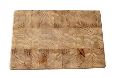 Klassisk ändträskärbräda av furu 38x25cm