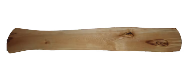 Långt serveringsfat av björk ca 105x15 cm