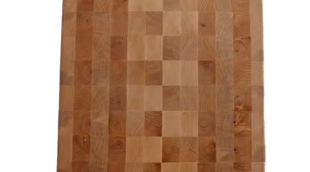 Vacker ändträskärbräda av björk med raka kanter 38x26cm