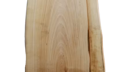 Stort naturligt serveringsfat i björk 42x27 cm