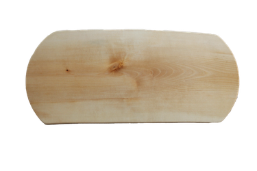 Stort naturligt serveringsfat av björk 49x22 cm