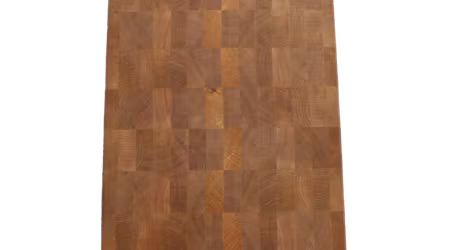 Lång ändträskärbräda  med rundade och vinklade kortsidor 50x26cm