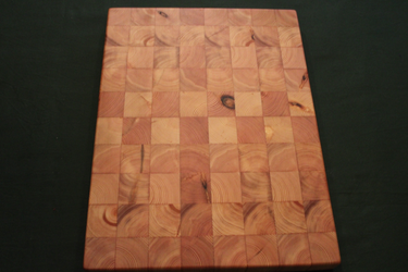 Klassisk stor ändträskärbräda av furu 41x31cm