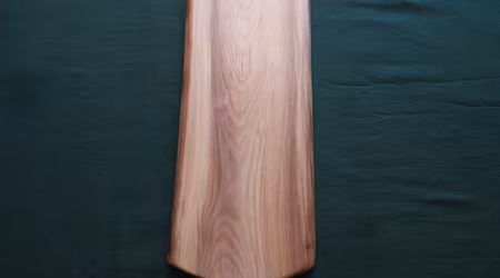 Naturligt serveringsfat av björk 35x14 cm