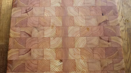 Slaktarblock av furu 39x34x6cm