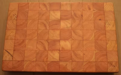 Klassisk ändträskärbräda av furu 41x27cm