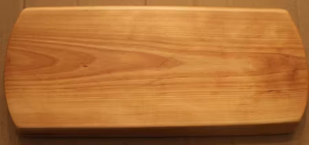 Rustikt serveringsfat av björk 33x14 cm