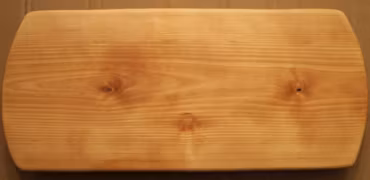 Rustikt serveringsfat av björk 32x14 cm