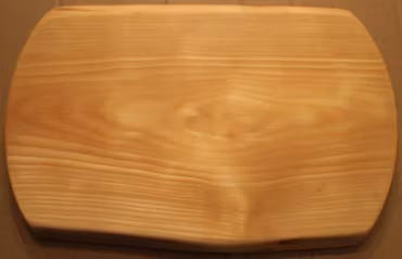 Naturligt serveringsfat av björk 27x17cm