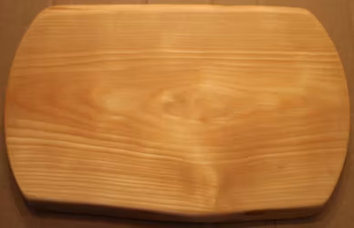 Naturligt serveringsfat av björk 27x17cm