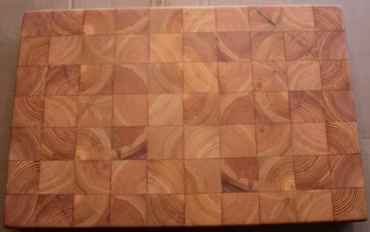 Klassisk ändträskärbräda av furu 41x27cm