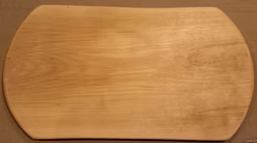 Naturligt serveringsfat i björk 37x20 cm