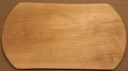 Naturligt serveringsfat i björk 37x20 cm