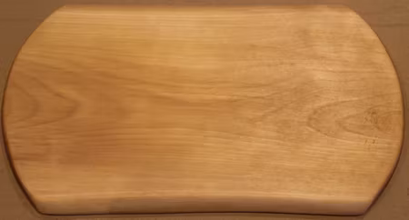 Naturligt serveringsfat i björk 37x20 cm