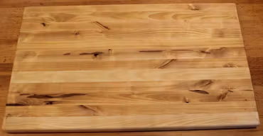 Stor handgjord och unik stavlimmad skärbräda i björk  59x35 cm