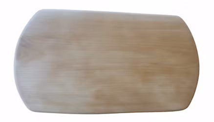 Naturligt handgjort serveringsfat av björk 32x18 cm