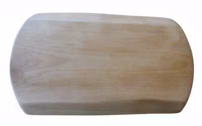 Naturligt handgjort serveringsfat av björk 32x18 cm