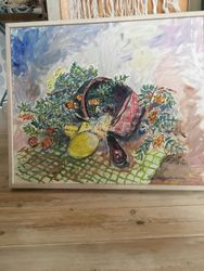Frukt och grönsaker i korg